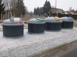 Kontenery, śmietniki, pojemniki półpodziemne SemiQ - 8